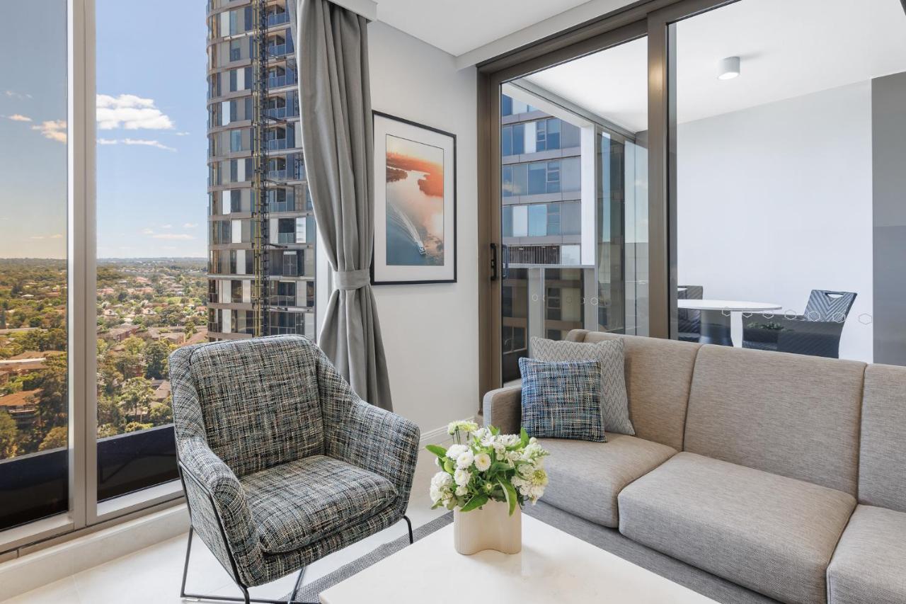 Meriton Suites George Street, Parramatta Сідней Екстер'єр фото