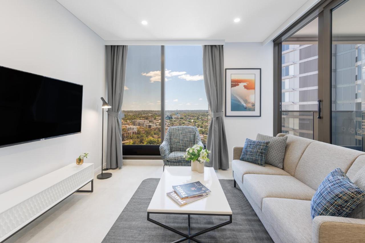Meriton Suites George Street, Parramatta Сідней Екстер'єр фото