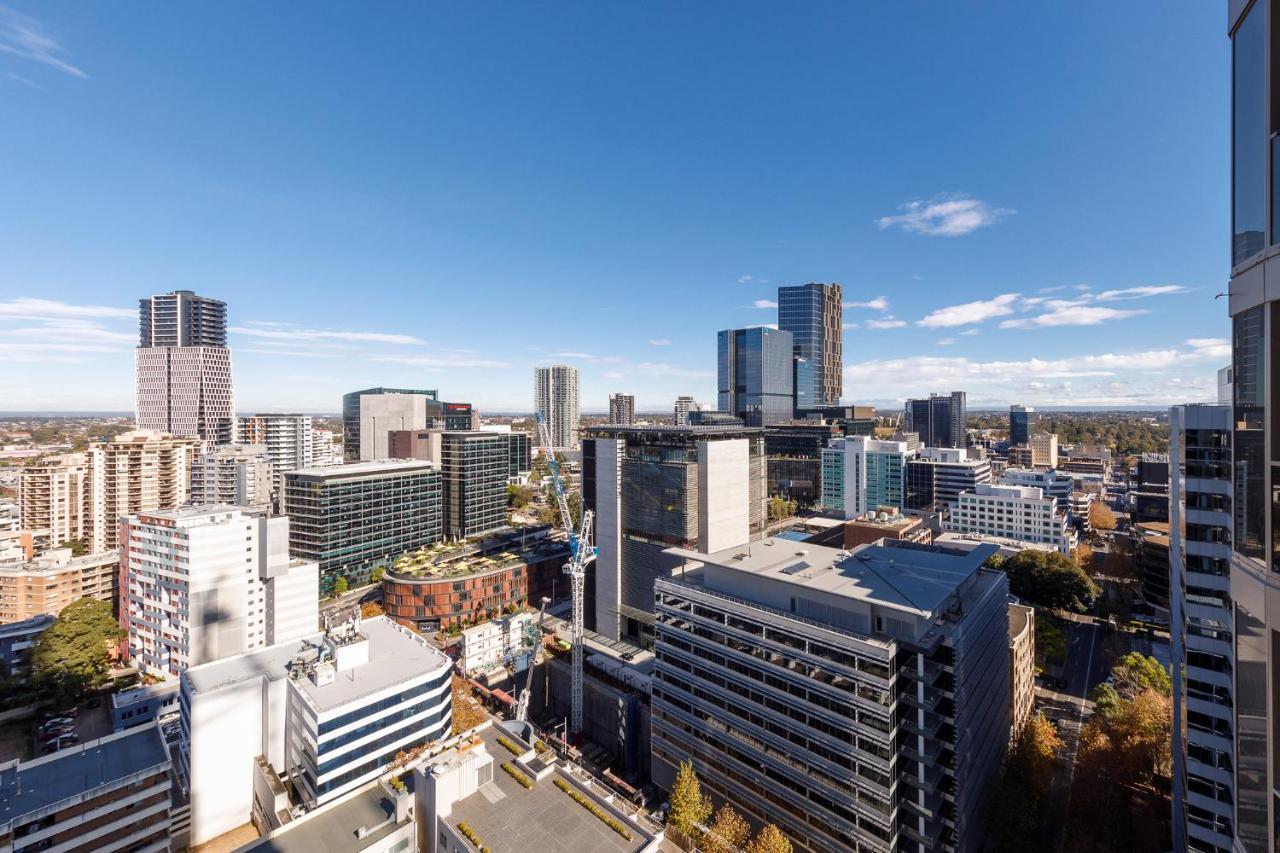 Meriton Suites George Street, Parramatta Сідней Екстер'єр фото
