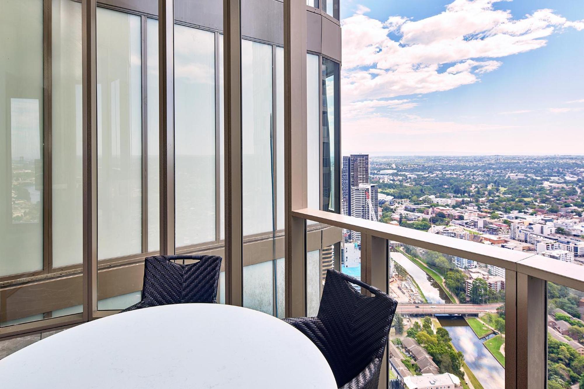 Meriton Suites George Street, Parramatta Сідней Екстер'єр фото