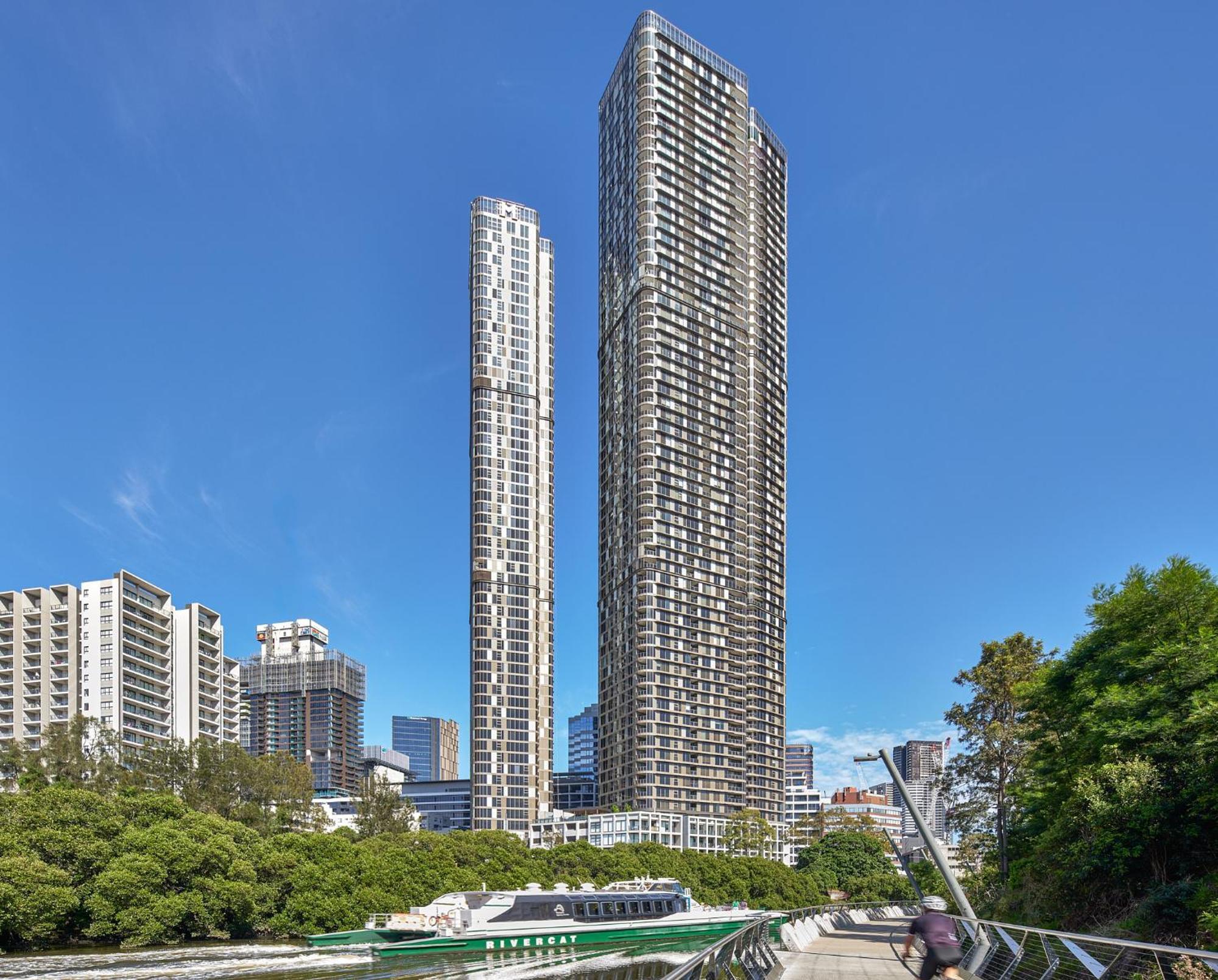 Meriton Suites George Street, Parramatta Сідней Екстер'єр фото