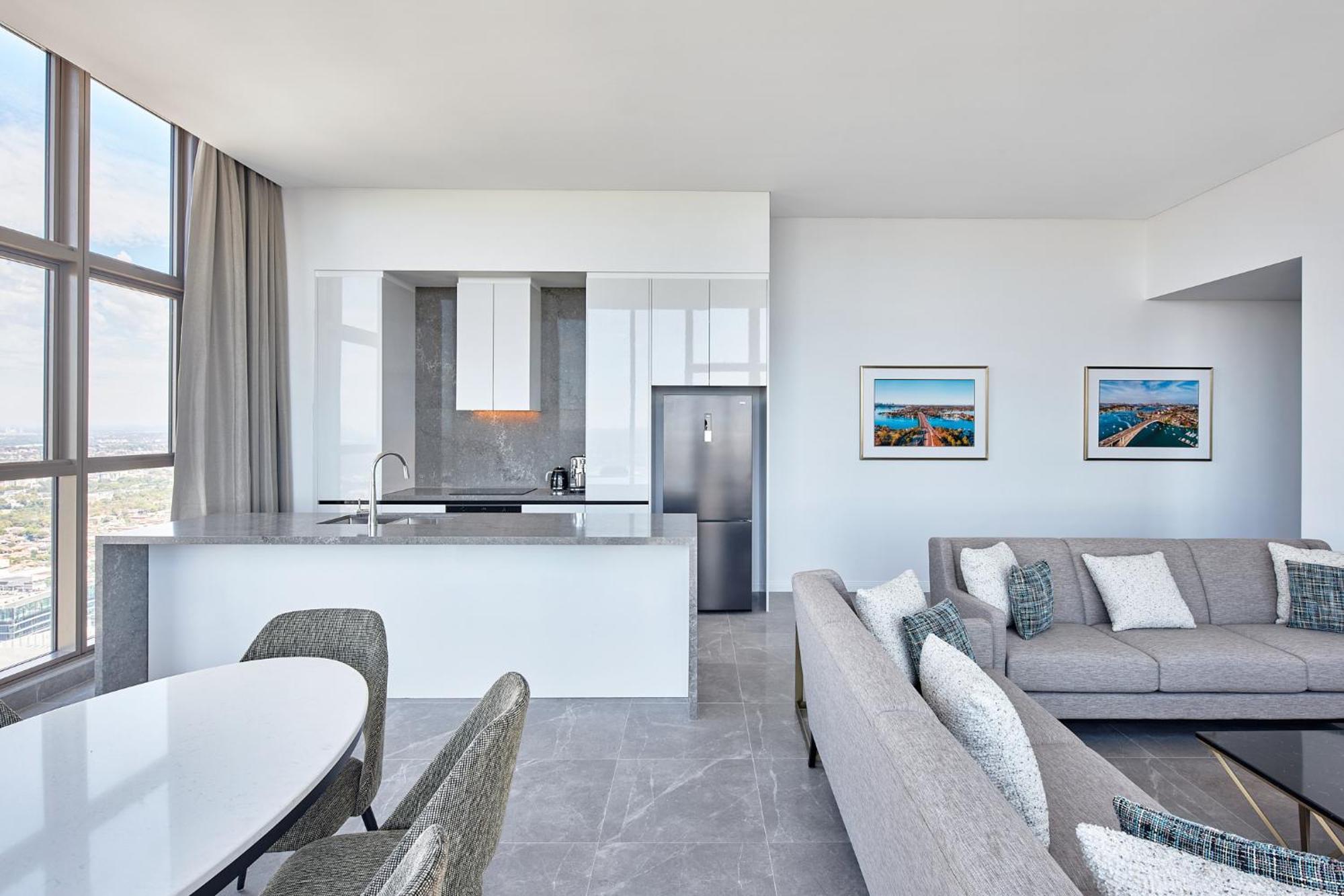 Meriton Suites George Street, Parramatta Сідней Екстер'єр фото