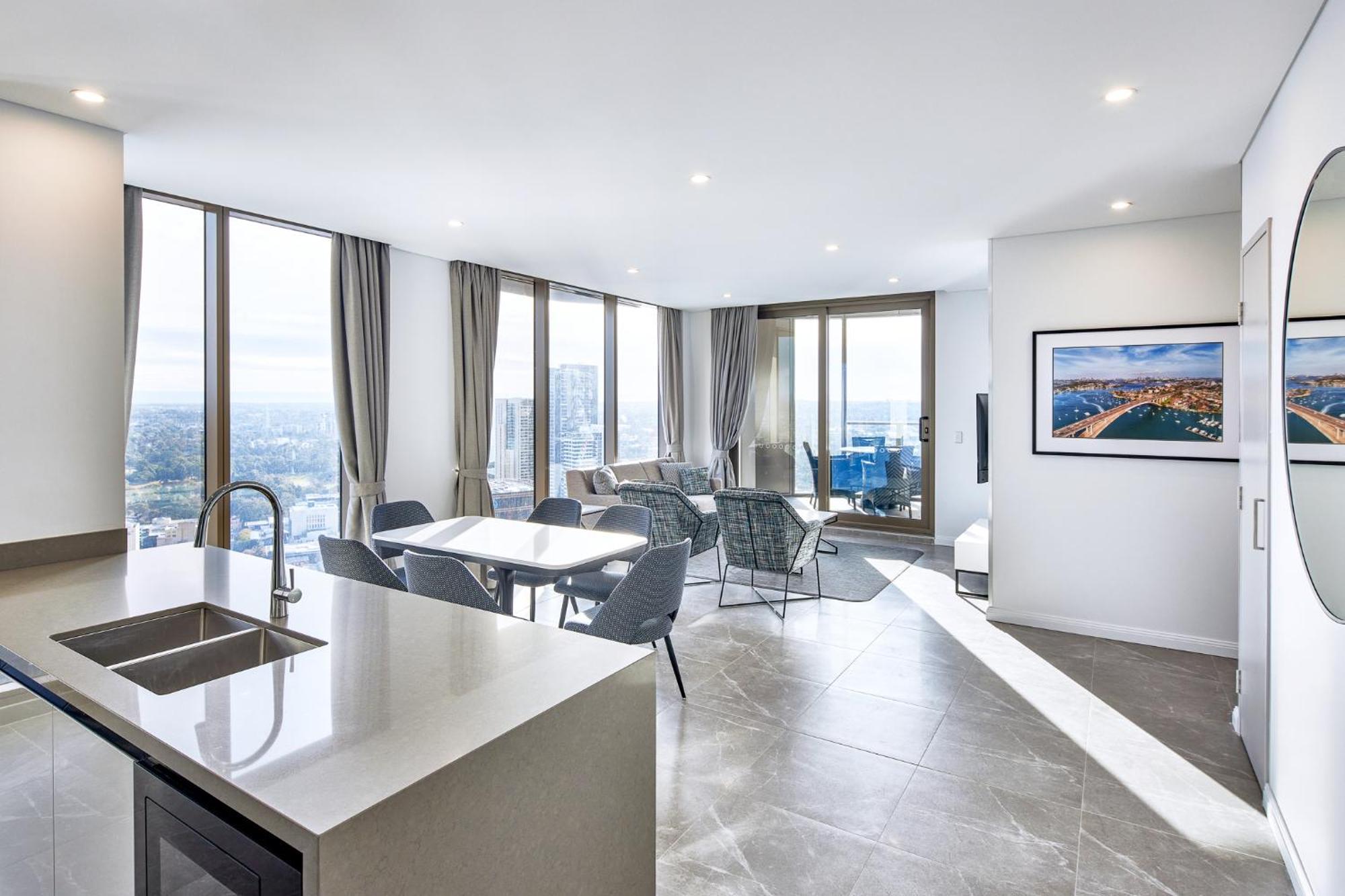 Meriton Suites George Street, Parramatta Сідней Екстер'єр фото