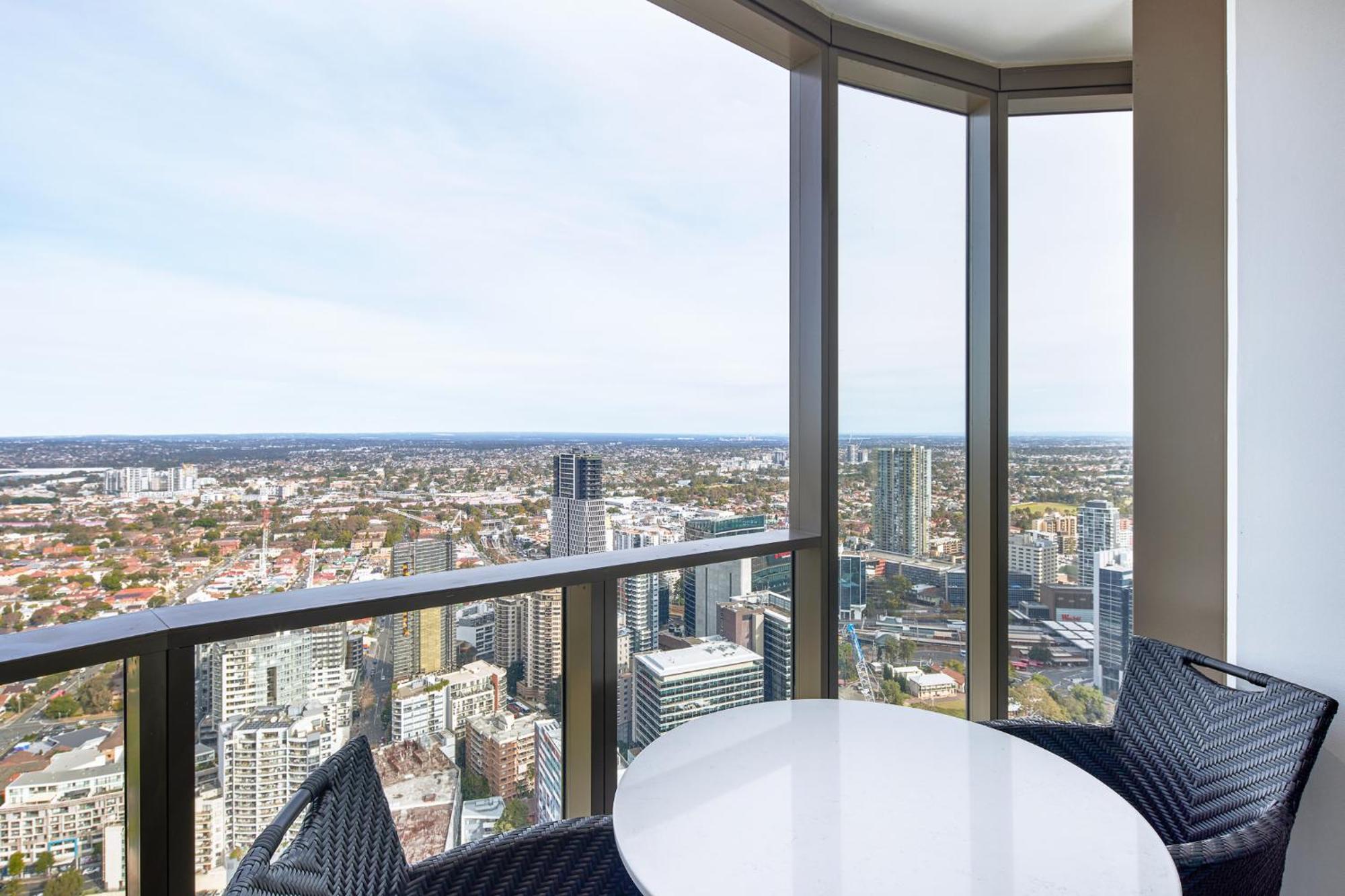 Meriton Suites George Street, Parramatta Сідней Екстер'єр фото