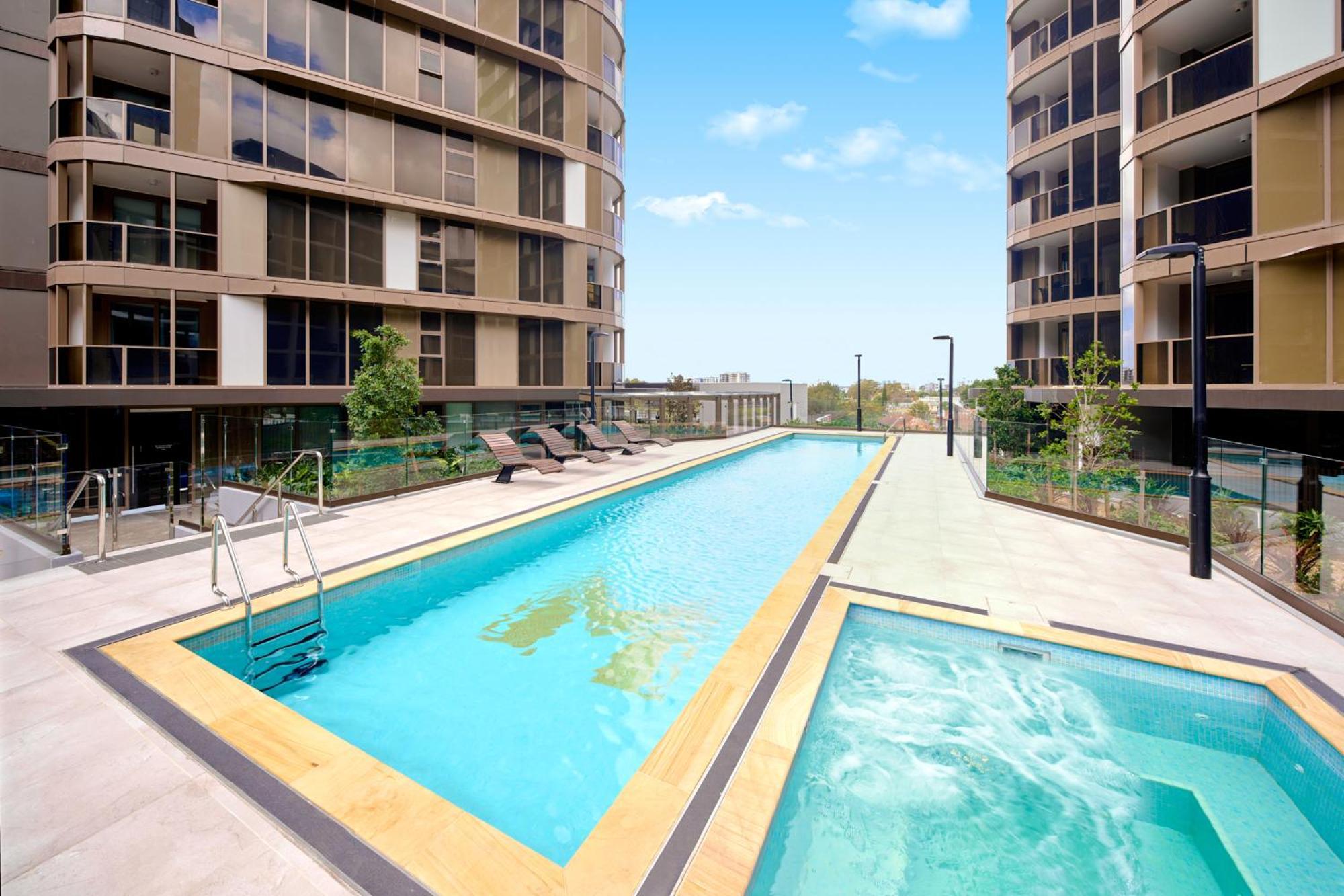 Meriton Suites George Street, Parramatta Сідней Екстер'єр фото